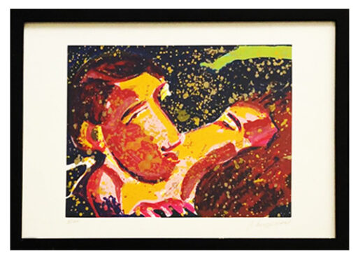 Beijo I, obra de Rubens Gerchman