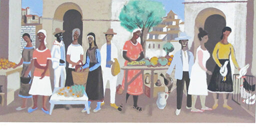 Feira, obra de Fulvio Pennacchi