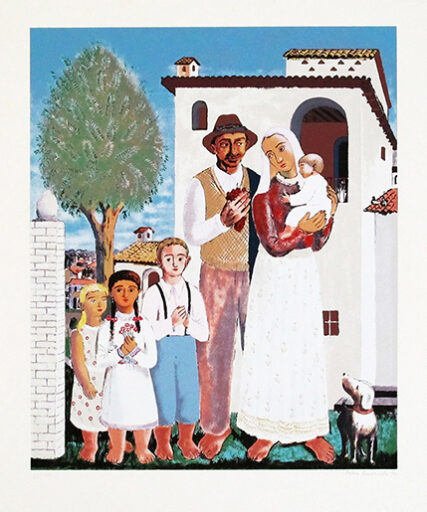 Familia toscana, obra de Fulvio Pennacchi