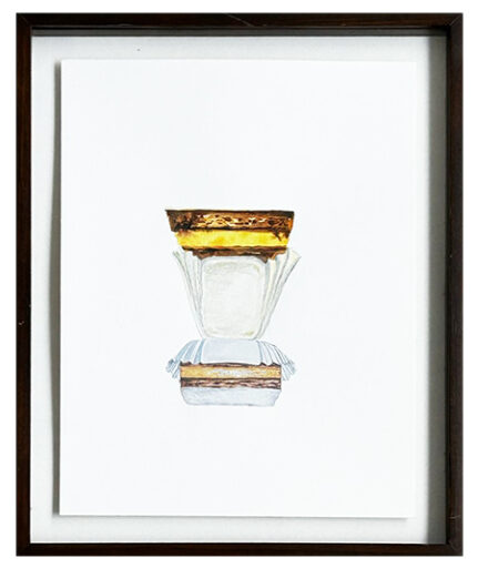 Folhada, obra de Erika Verzutti