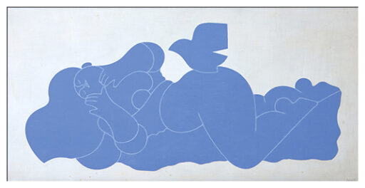 Vênus e pássaro, obra de Milton Dacosta