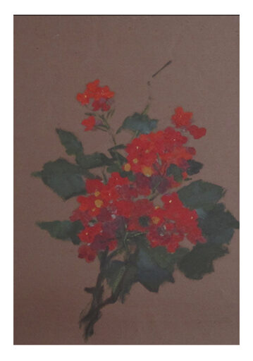 Flores, obra de Dário Mecatti