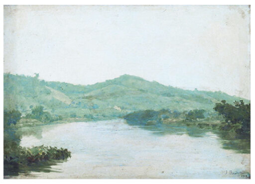 Paisagem, obra de Baptista da Costa
