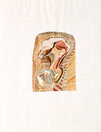 Cabeças, obra de Ivan Serpa