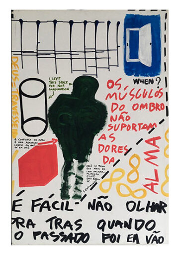Caminhada, 2018, obra de Tulio Dek