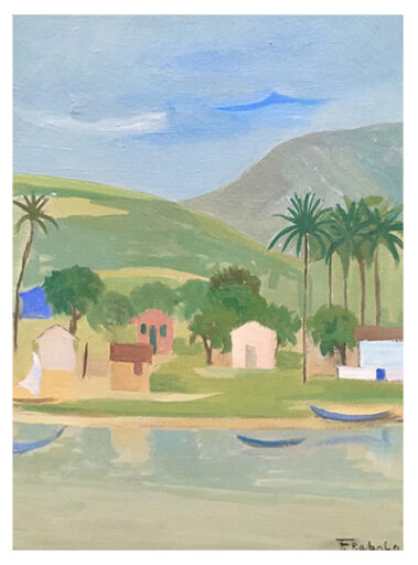 Paisagem, obra de Rebolo, Francisco