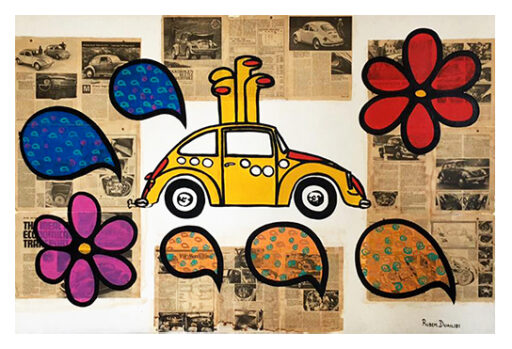 VW Amarelo, obra de Rubem Duailibi