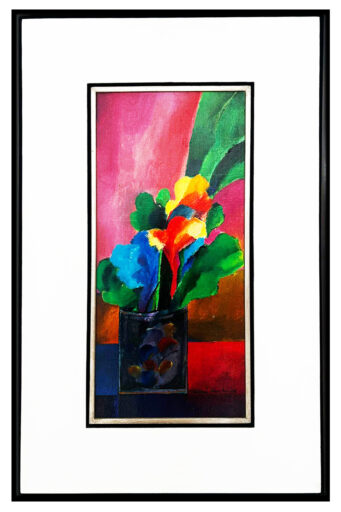 Vaso flor, obra de Aldemir Martins