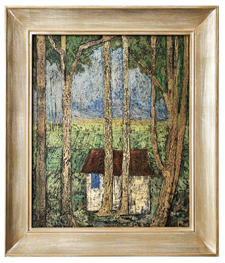 Paisagem, obra de Rebolo, Francisco