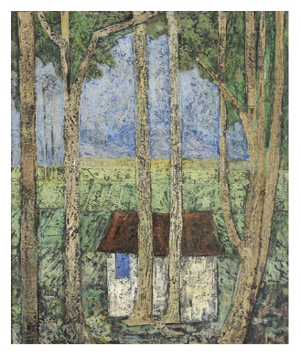 Paisagem, obra de Rebolo, Francisco