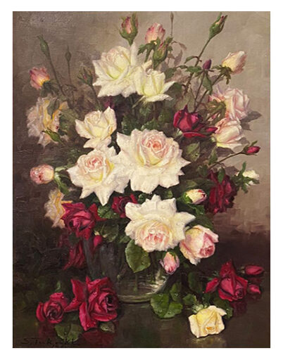 Rosas, obra de Takaki