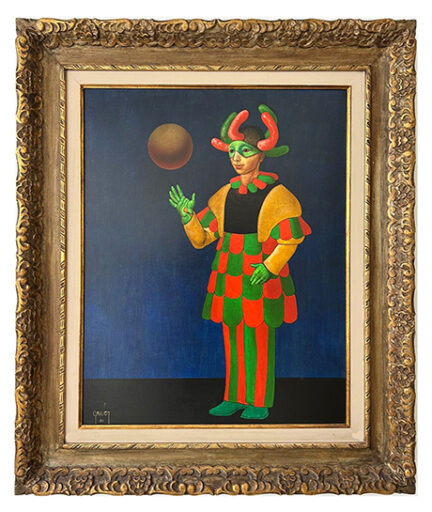 Fantasiado, obra de Mário Gruber