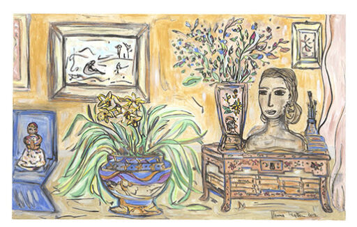 Casa da pintora, obra de Verena Matzen