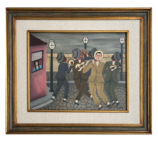 Músicos, obra de Heitor dos Prazeres