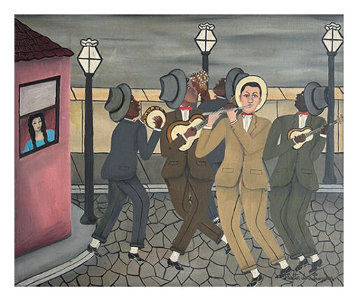 Músicos, obra de Heitor dos Prazeres