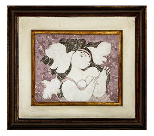 Figura e pássaro, obra de Milton Dacosta