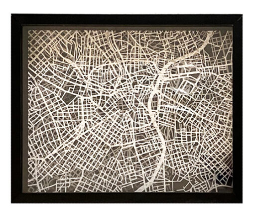 Sem título IV (palimpsesto), obra de Luciana Felipe