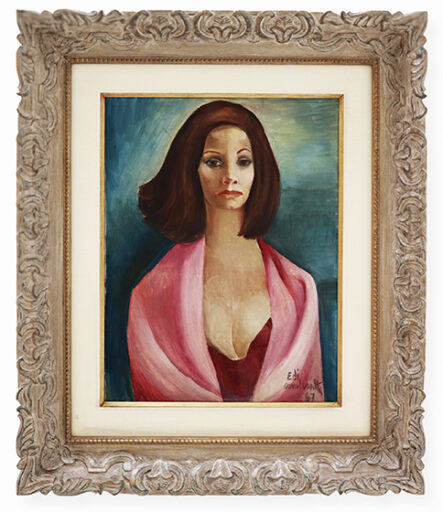 Figura feminina, obra de Di Cavalcanti