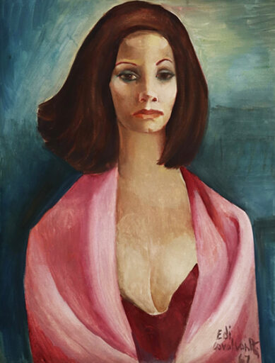 Figura feminina, obra de Di Cavalcanti