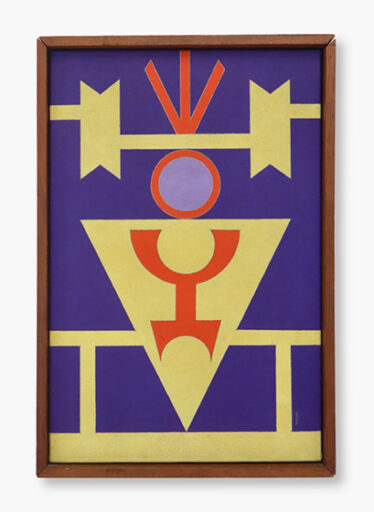Emblema, obra de Rubem Valentim
