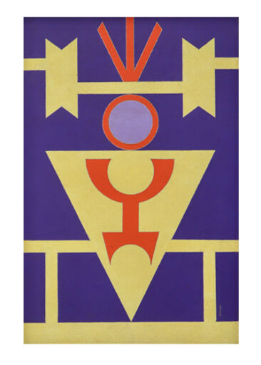 Emblema, obra de Rubem Valentim