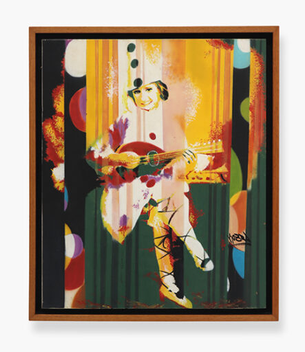 Pierrot, obra de Kobra, Eduardo
