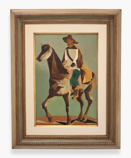 Bandeirante, obra de Clóvis Graciano