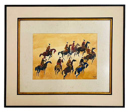 Cavalgada, obra de Carybé