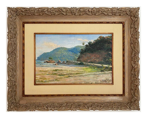 Vista da Praia, obra de Benedito Calixto