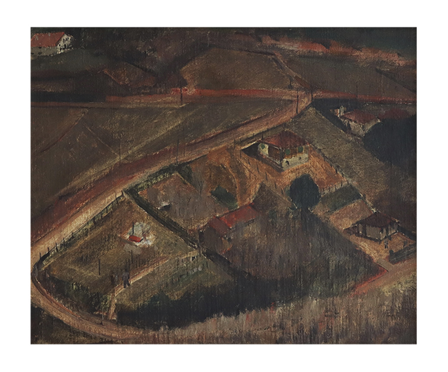 Campos do Jordão, obra de José Pancetti