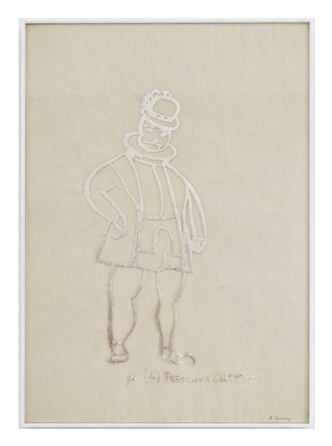 Fernand Cortez, obra de Alex Cerveny