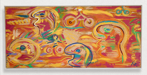 Infância, obra de Rubens Gerchman